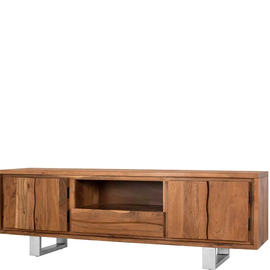 TV Board aus Akazienholz - Banjee^Wohnen Clearance