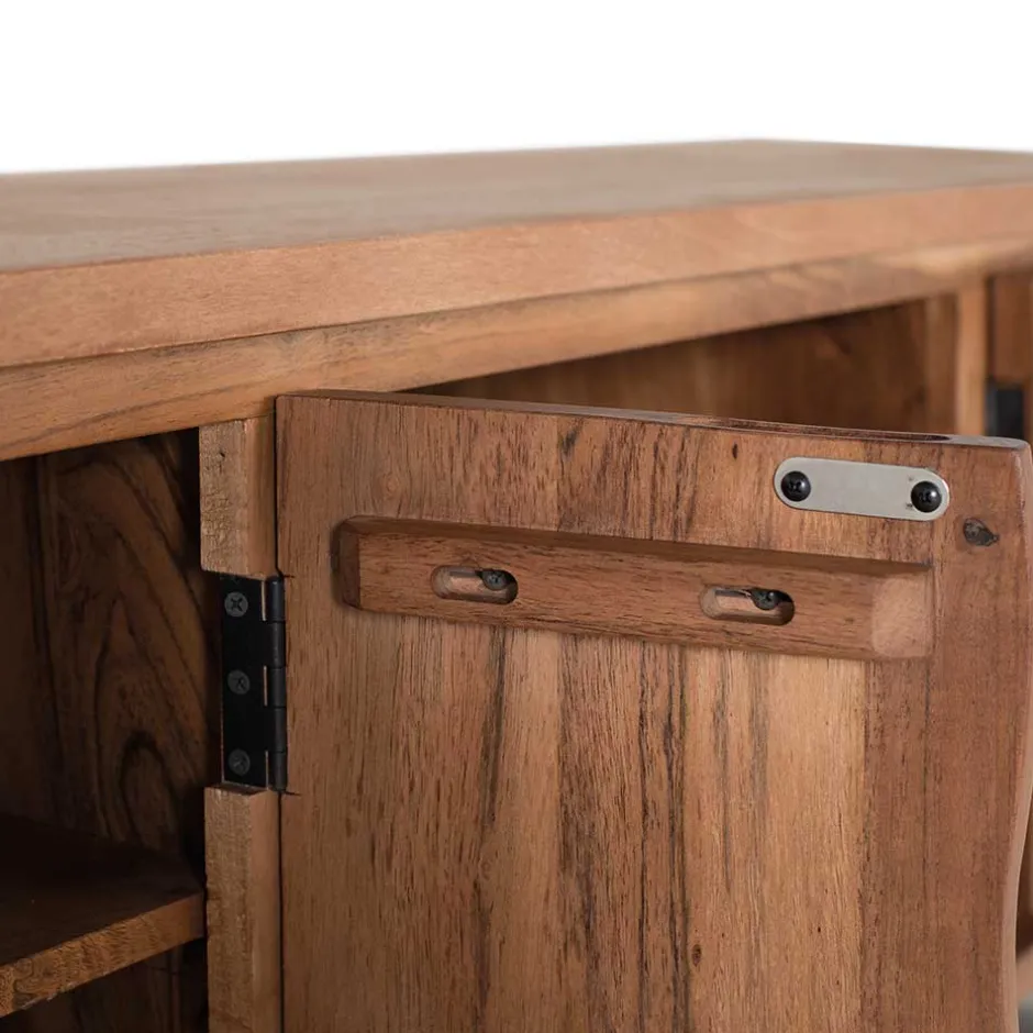 TV Board aus Akazienholz - Banjee^Wohnen Clearance