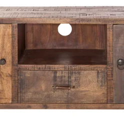 Wohnen TV Board aus Recyclingholz Mango - Bahiro