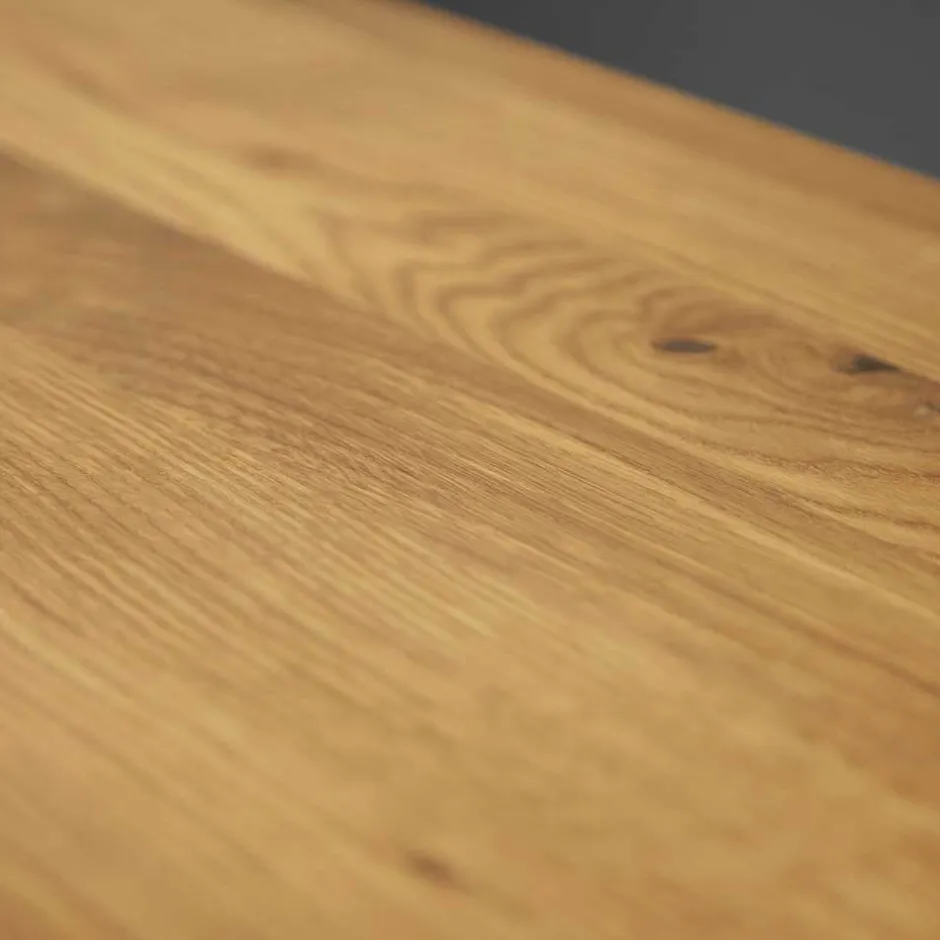 Wohnen TV Board aus Wildeiche Massivholz & MDF - Diesta