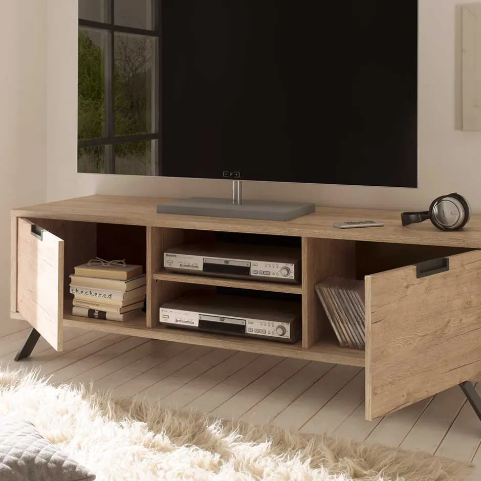 TV Board im Retro Look - Rodonda^Wohnen Clearance