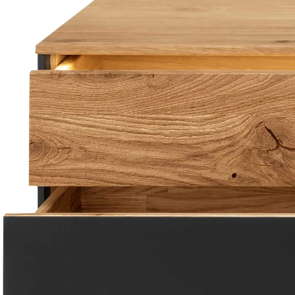 TV Board mit vier Schubladen & LED Licht - Viligrana^Wohnen Best