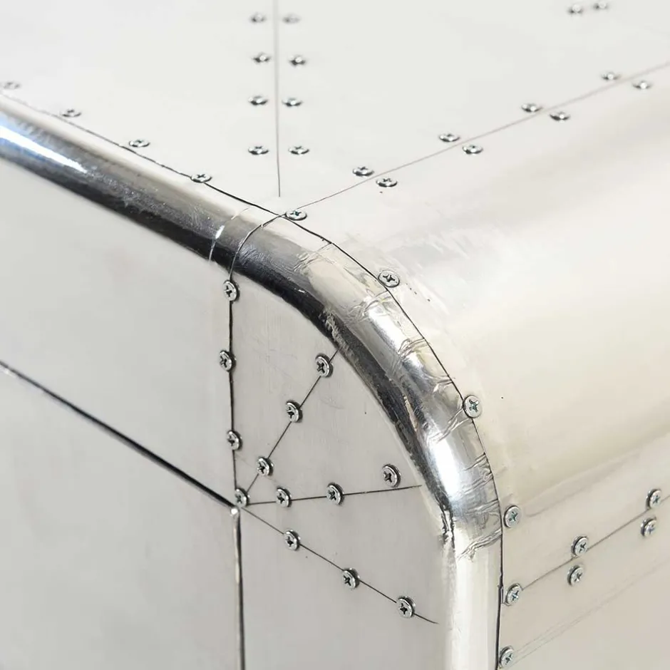 TV Board Pilot mit Zierschrauben^Wohnen