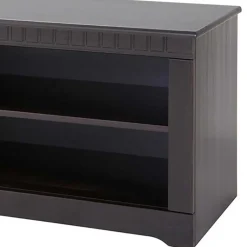 TV Board und Wandboard in Dunkelbraun - Vajohara (zweiteilig)^Wohnen Outlet