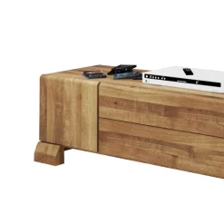 TV Board Vaskov aus Wildeiche Massivholz^Wohnen Sale