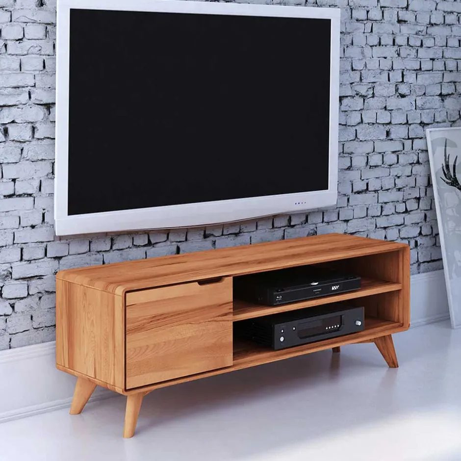 TV Kommode aus Holz massiv Kernbuche - Junola^Wohnen Online