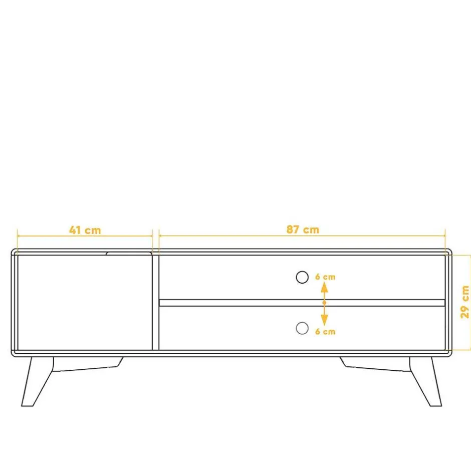 TV Kommode aus Holz massiv Kernbuche - Junola^Wohnen Online