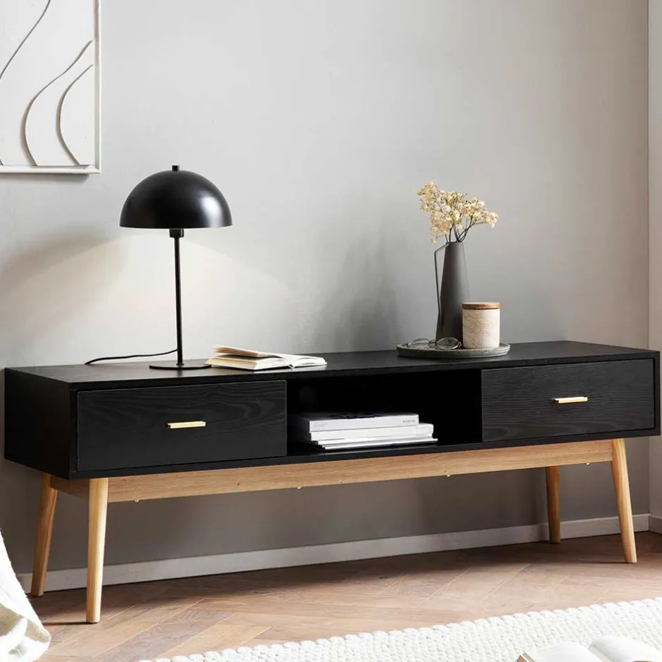 Wohnen TV Kommode im Skandinavischen Wohnstil - Heraklion