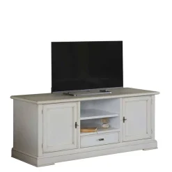 Wohnen TV Kommode in Antikweiß - Annot