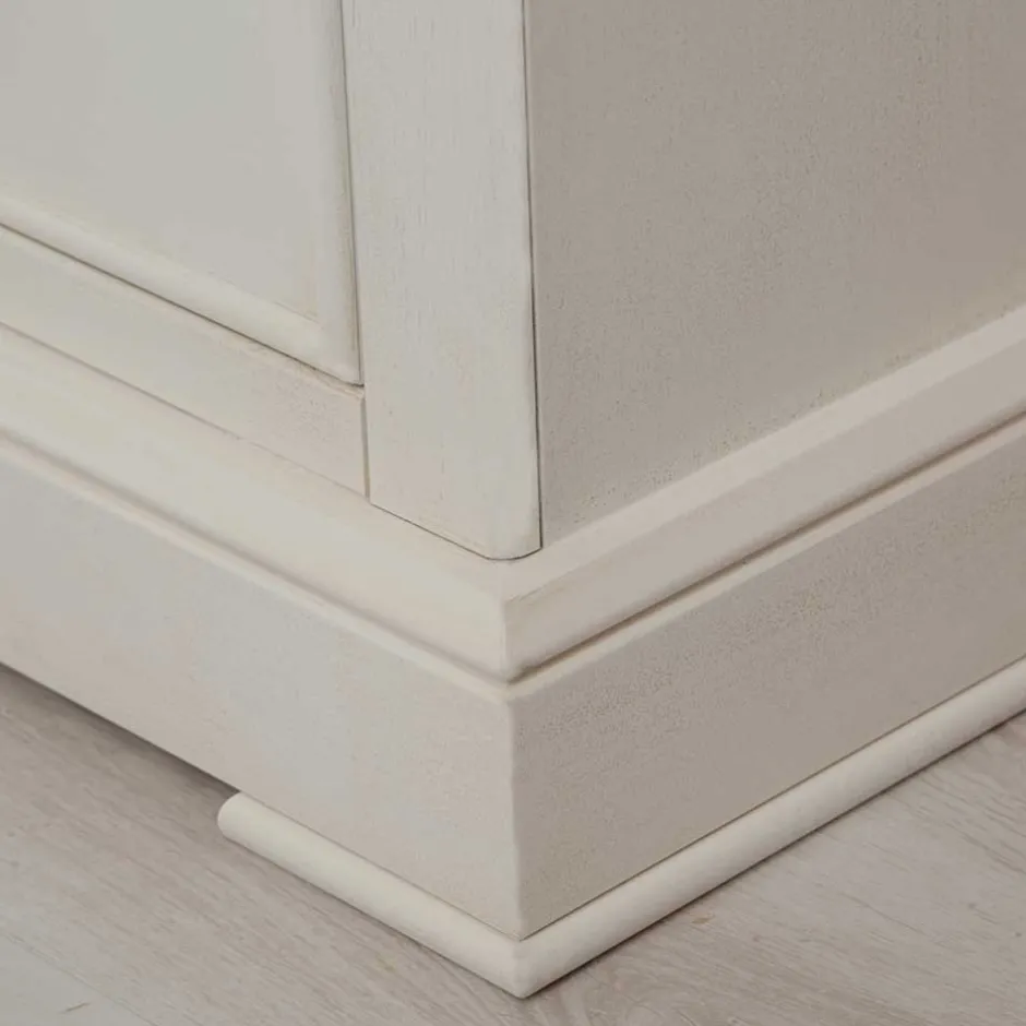 Wohnen TV Kommode in Antikweiß - Annot