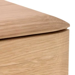 Wohnen TV Kommode in Eiche Bianco massiv - Bakaras