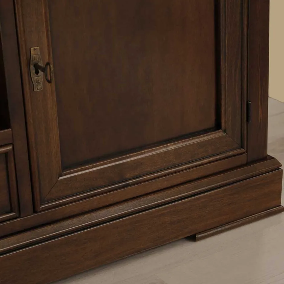 TV Kommode in Walnussfarben Antik - Istefanio^Wohnen