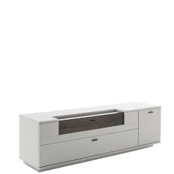 Wohnen TV Lowboard & Vitrine & Wandboard Set - Apulco (dreiteilig)