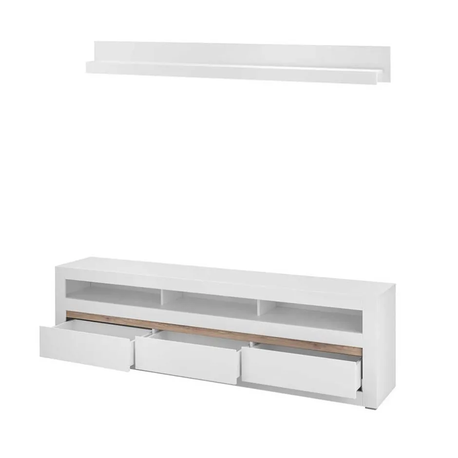 TV Lowboard & Wandboard Set - Ilana (zweiteilig)^Wohnen Online
