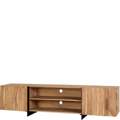 TV Lowboard aus Akazienholz und Metall - Bastima^Wohnen New