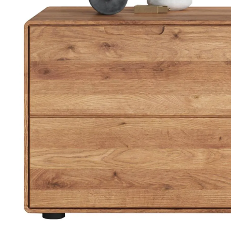 TV Lowboard aus Massivholz Wildeiche - Holiday^Wohnen Sale