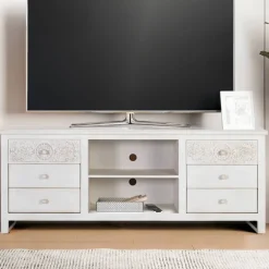 Wohnen TV Lowboard im Vintage Look - Celorma