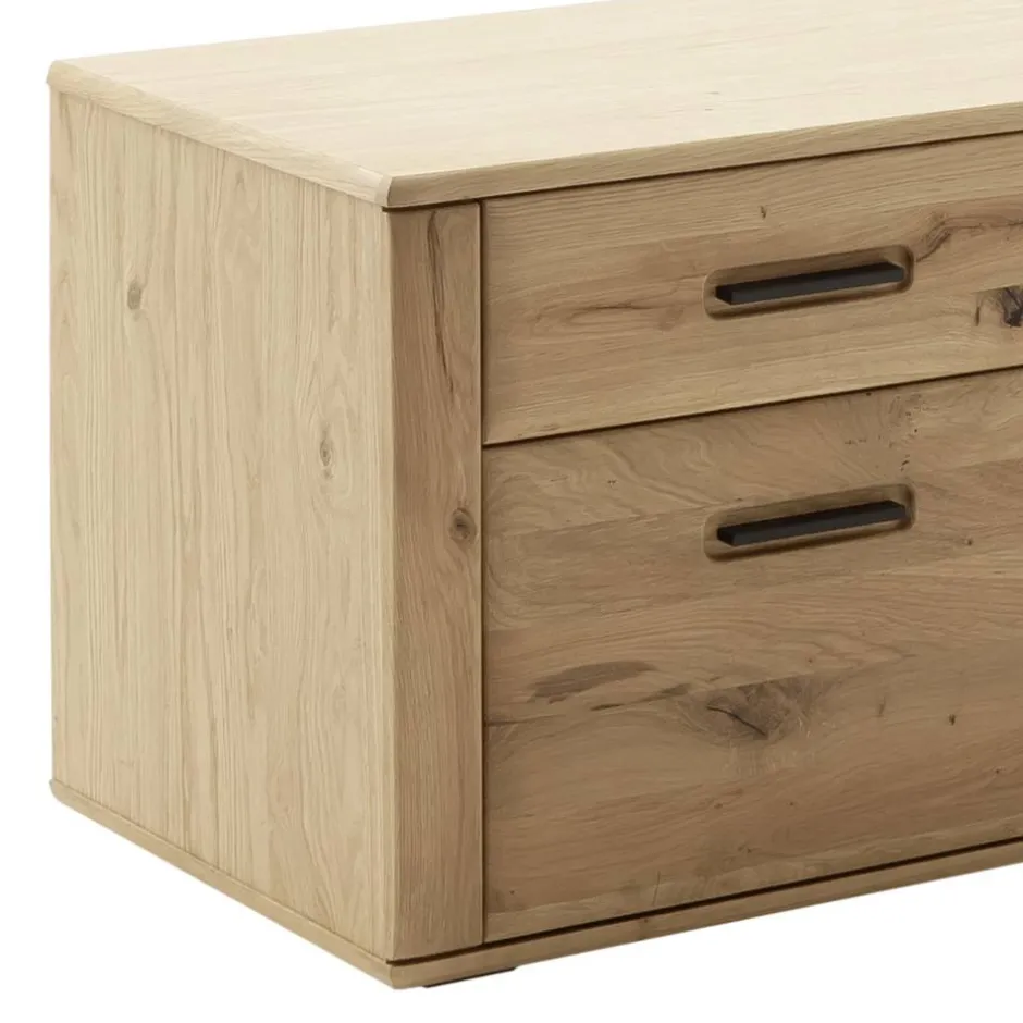 TV Lowboard in Asteiche Hell - Jevedaz^Wohnen Outlet