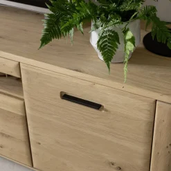 TV Lowboard in Asteiche Hell - Jevedaz^Wohnen Outlet