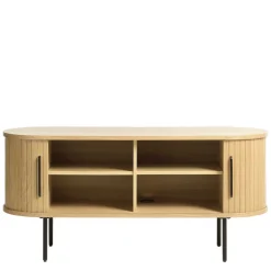 TV Lowboard in ovalem Design - Teorina^Wohnen Hot