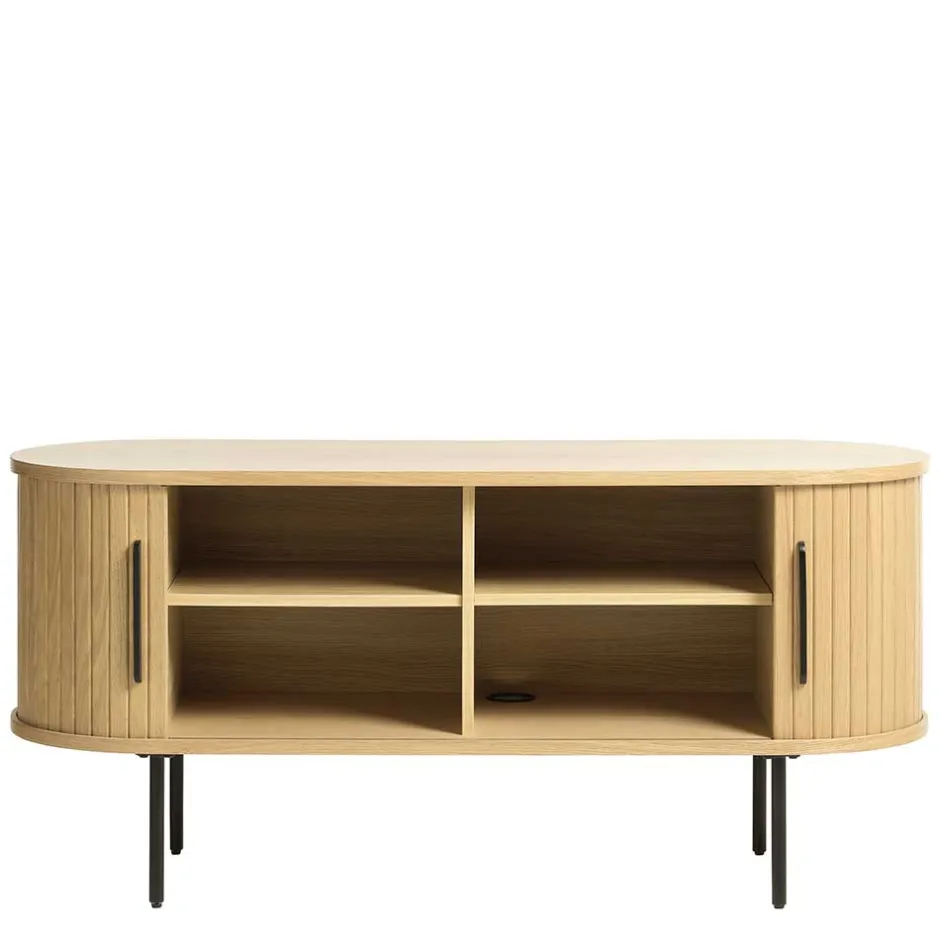 TV Lowboard in ovalem Design - Teorina^Wohnen Hot