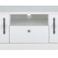 TV Lowboard in weißer Holzoptik Pinie - Liancos^Wohnen Best