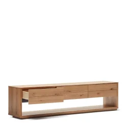 Wohnen TV Lowboard mit drei Schubladen und Fach - Algaro