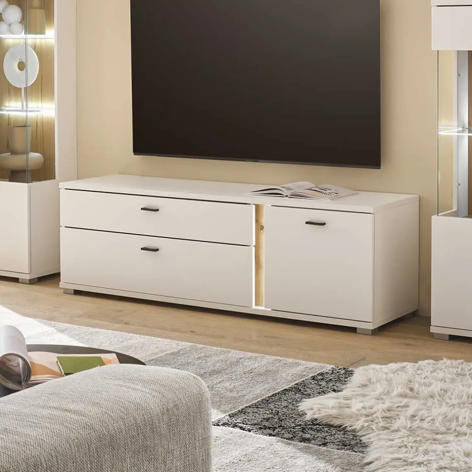TV Lowboard mit LED Beleuchtung - Racelyn^Wohnen Clearance