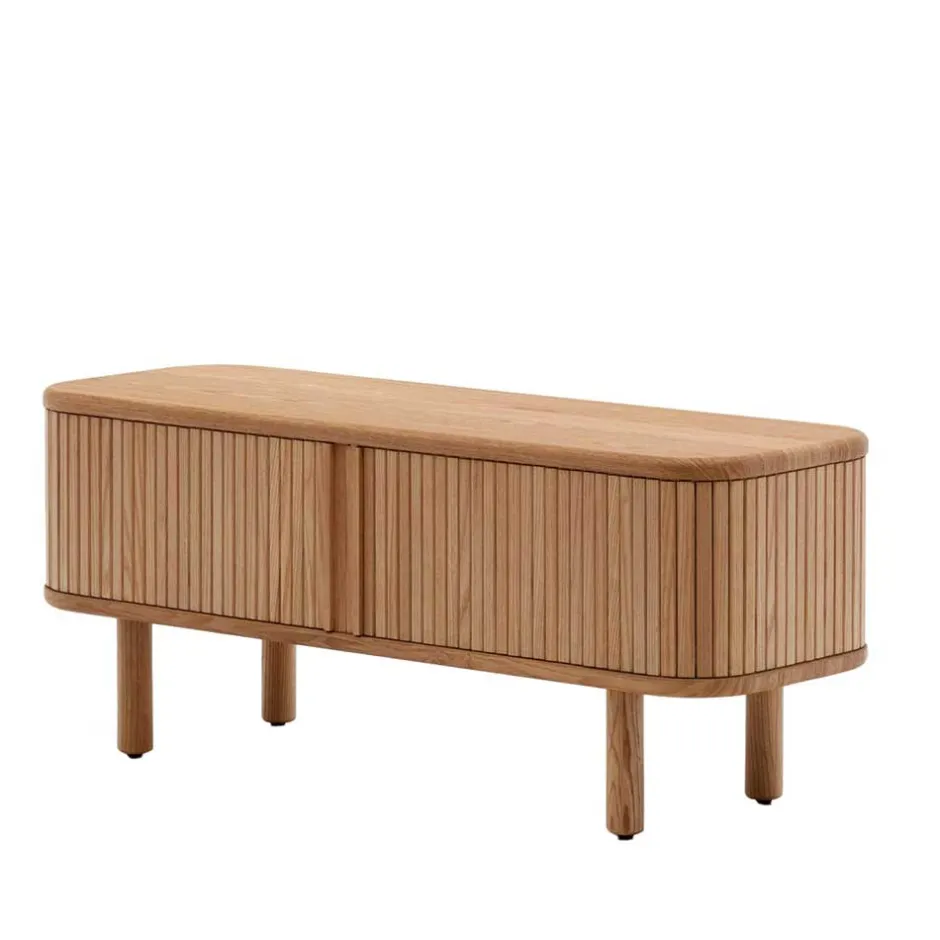 Wohnen TV Lowboard mit Schiebetüren - Calming