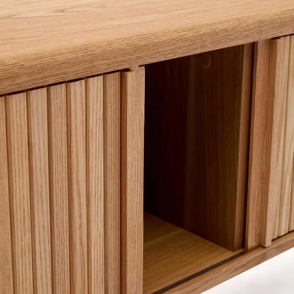 Wohnen TV Lowboard mit Schiebetüren - Calming