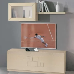 TV Möbel Kombi in Esche hell - Odillava (dreiteilig)^Wohnen