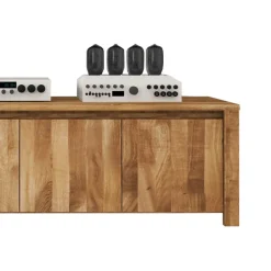 Wohnen TV Sideboard Nadalia aus Wildeiche Massivholz