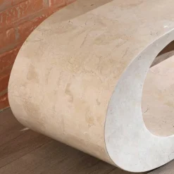 Wohnen TV Tisch Filicudia in Creme Weiß