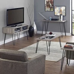 TV Tisch in Schwarz - Hollabrunn^Wohnen Hot