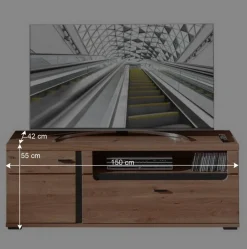 Wohnen TV Unterschrank 150 cm breit - Mattadore