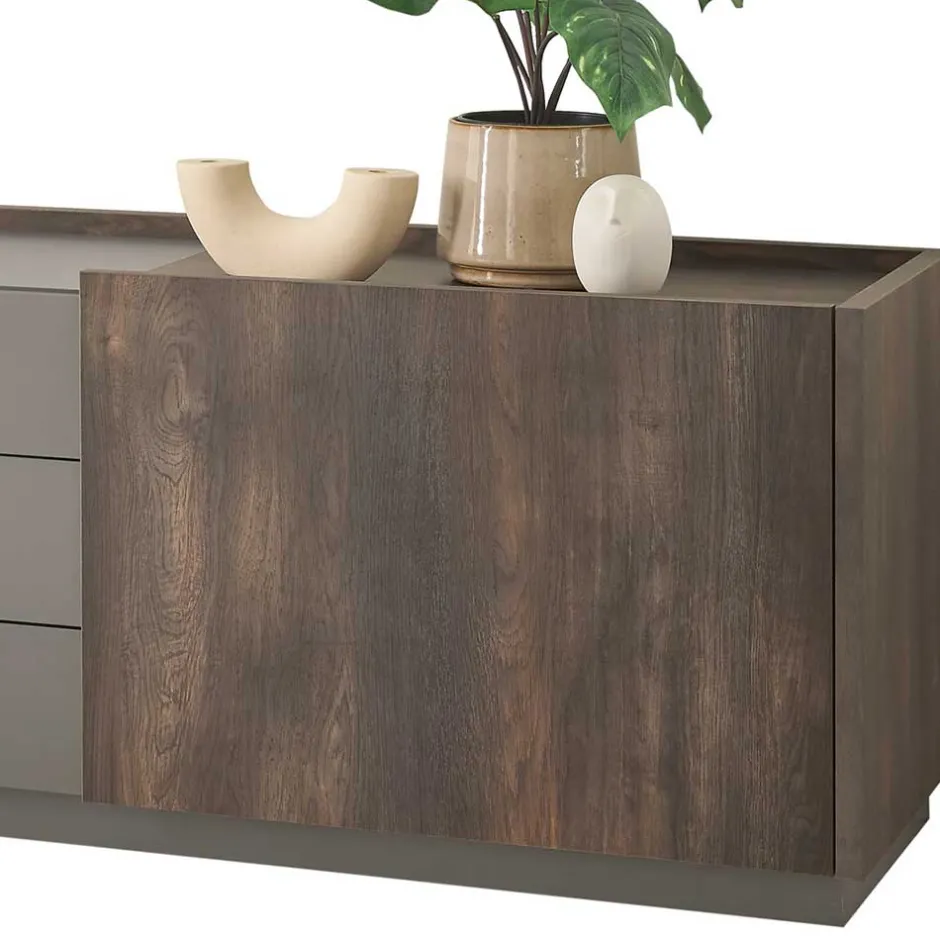 TV Unterschrank & Wandboard Set - Mundo (zweiteilig)^Wohnen