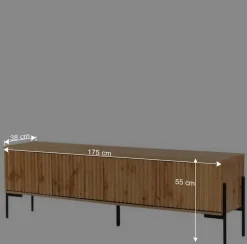 Wohnen TV Unterschrank im Skandi Design - Elastian