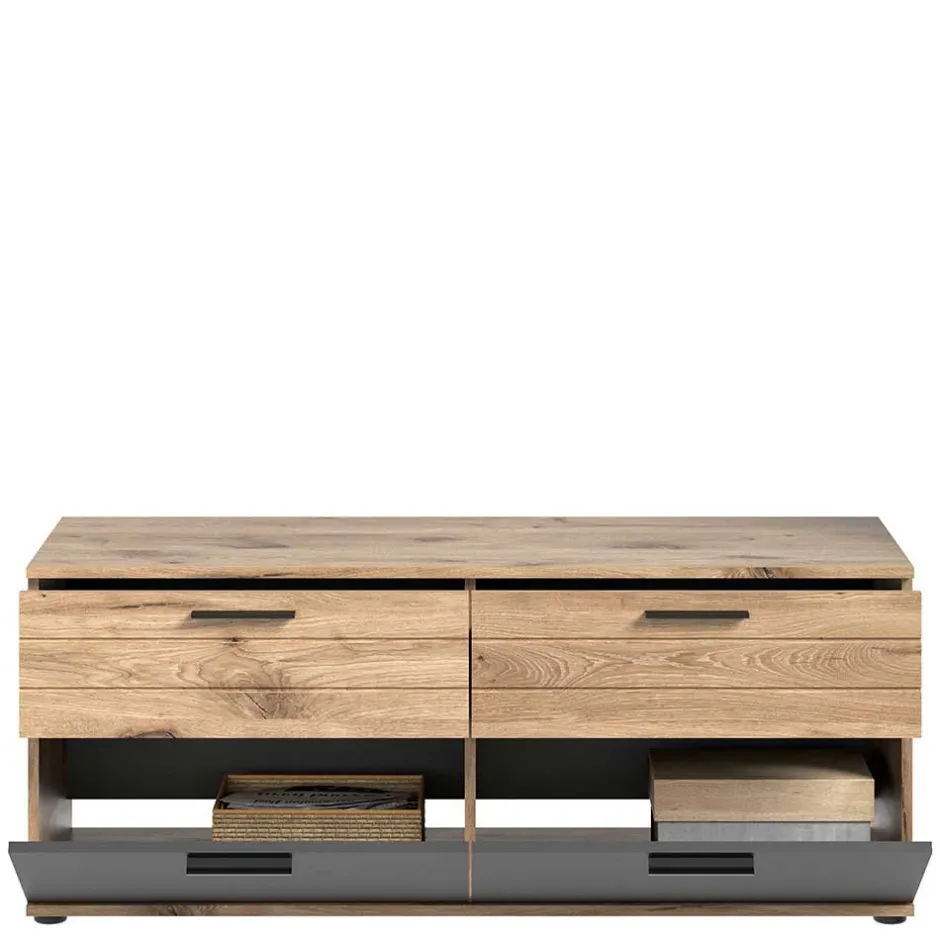 TV Unterschrank in der Größe 130x53x48 cm - Lucios^Wohnen Best