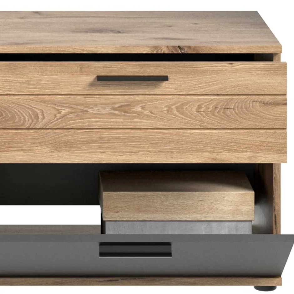 TV Unterschrank in der Größe 130x53x48 cm - Lucios^Wohnen Best