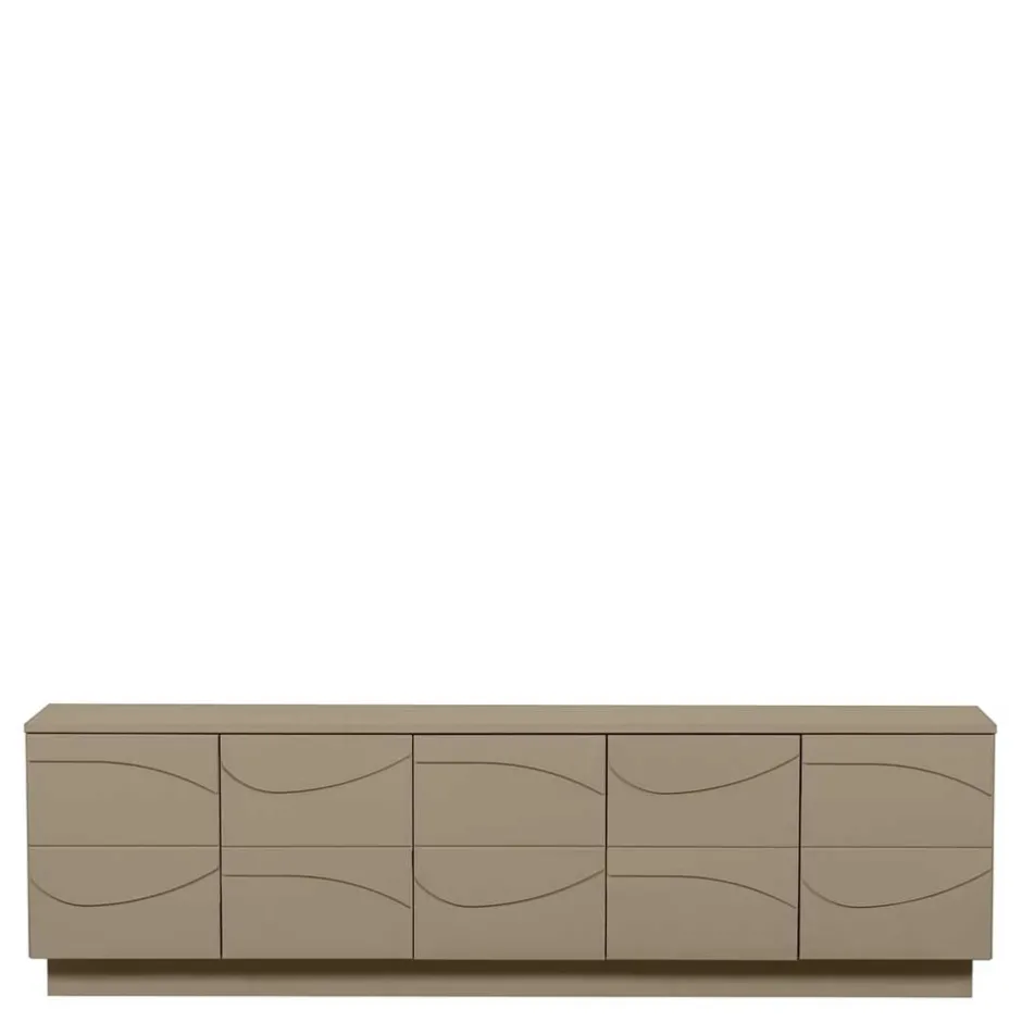 Wohnen TV Unterschrank in Schlammfarben - Ophra