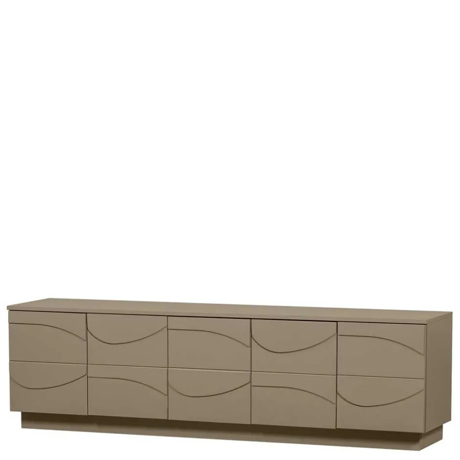 Wohnen TV Unterschrank in Schlammfarben - Ophra