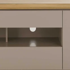 TV Unterschrank in Taupe & Akazie - Anja^Wohnen Outlet