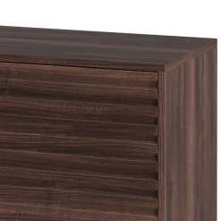 Wohnen TV Unterschrank in Walnuss Holzoptik - Teleska