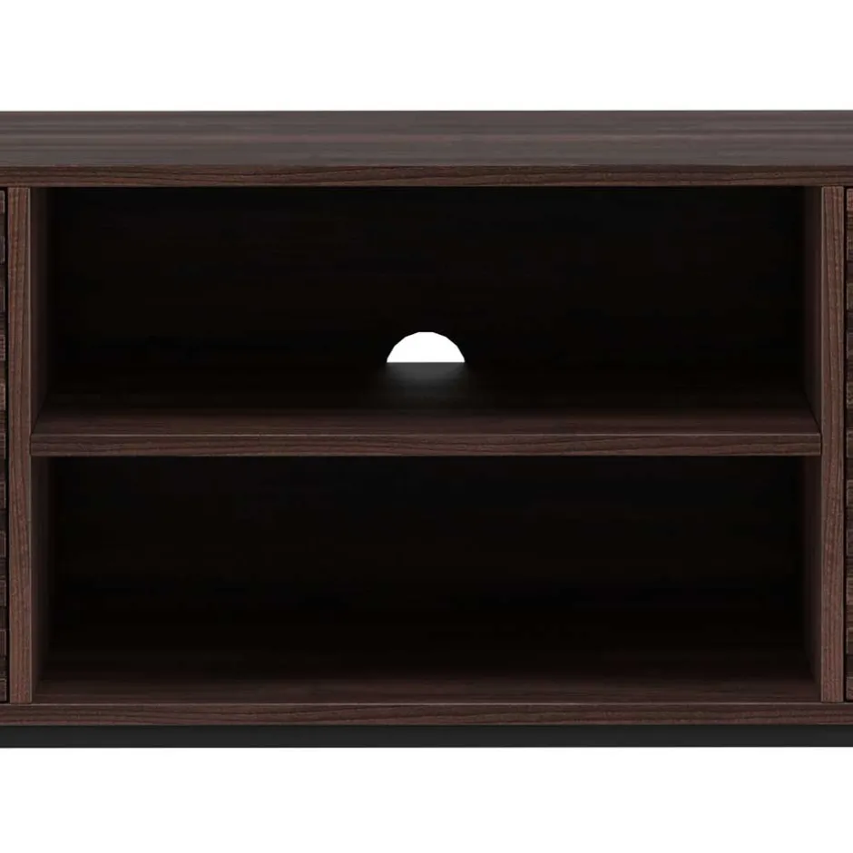 Wohnen TV Unterschrank in Walnuss Holzoptik - Teleska