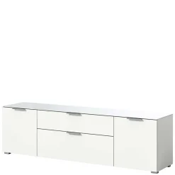 TV Unterschrank in Weiß - Intiatos^Wohnen Outlet