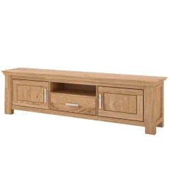 Wohnen TV Unterschrank in Wildeiche teilmassiv - Ladressa