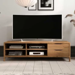 TV Unterschrank mit vier Fächern und zwei Schubladen - Laida^Wohnen