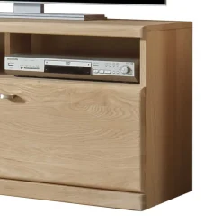 Wohnen TV Unterschrank Smonia aus Wildeiche Bianco