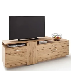 TV Wohnkombination in Eiche - Crokas (zweiteilig)^Wohnen Outlet