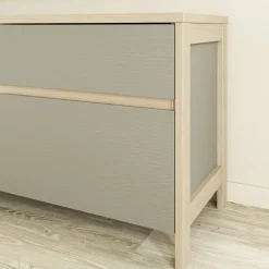 TV Wohnwand in Eukalyptus und Eiche Optik - Promo (dreiteilig)^Wohnen New